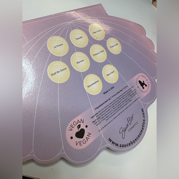 Sauce Box Mermaid Life Eyeshadow Pallet Shimmer Shadows Limited Edition - Picture 10 of 11